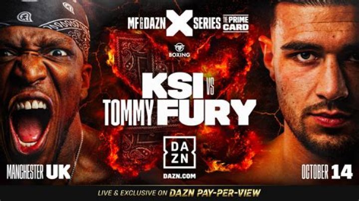 KSI vs Tommy Fury live stream: Can you watch for free?